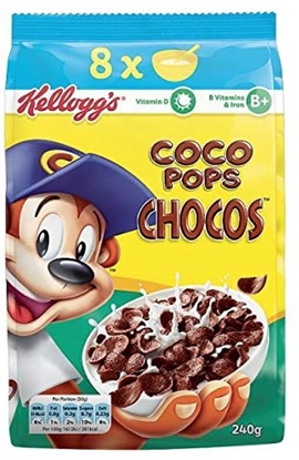 Picture of KELLOGGS COCO POPS CHOCOS 500GR + FREE  BAG